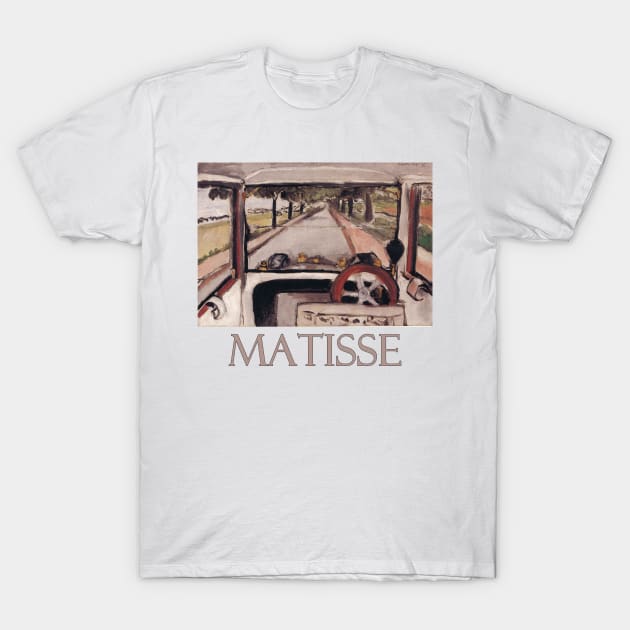 The Windshield by Henri Matisse T-Shirt by Naves